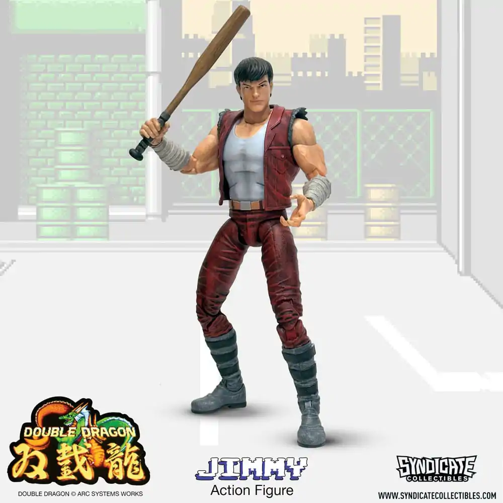 Double Dragon Deluxe Figurka Akcji 1/12 Jimmy 18 cm zdjęcie produktu