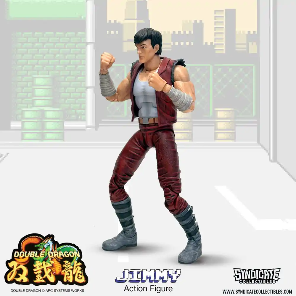 Double Dragon Deluxe Figurka Akcji 1/12 Jimmy 18 cm zdjęcie produktu