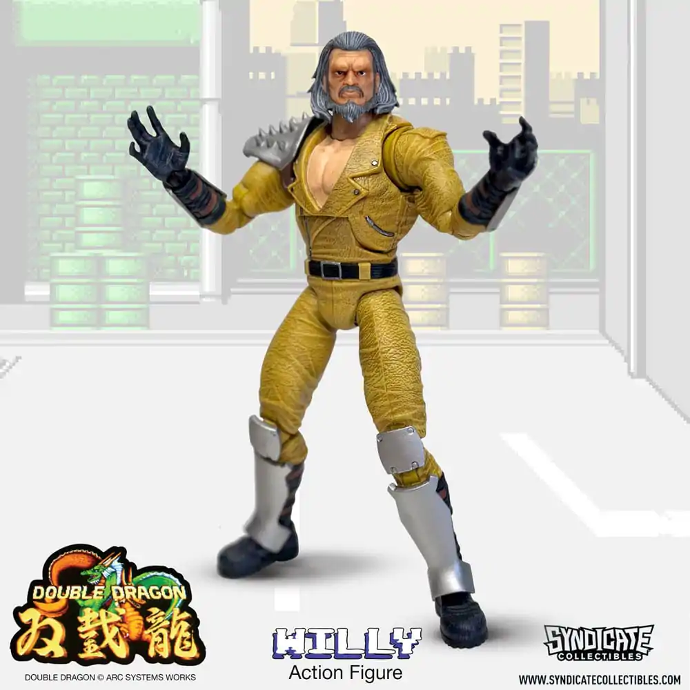 Double Dragon Deluxe Figurka Akcji 1/12 Willy 18 cm zdjęcie produktu