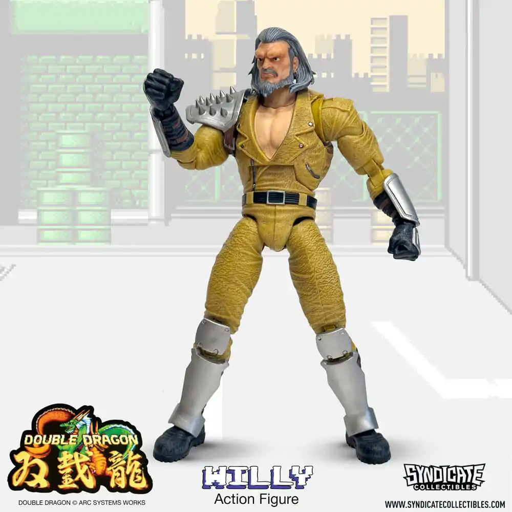 Double Dragon Deluxe Figurka Akcji 1/12 Willy 18 cm zdjęcie produktu