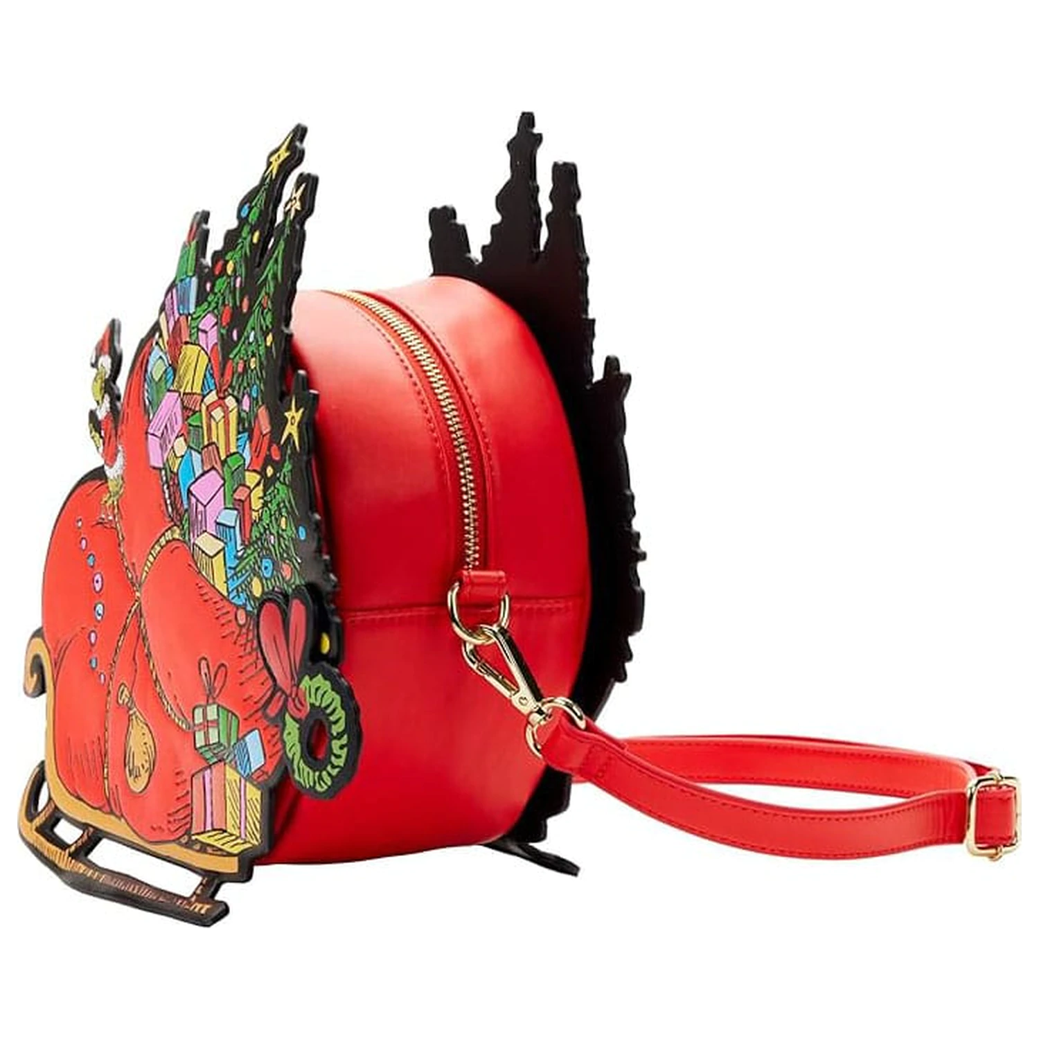Dr Seuss by Loungefly Torba crossbody Grinch Sleigh zdjęcie produktu