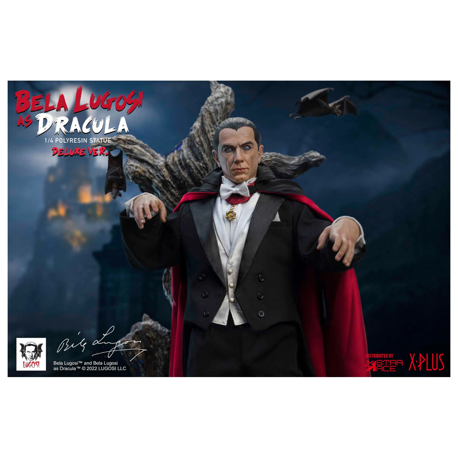 Dracula (1931) Superb Scale Statua 1/4 Bela Lugosi jako Dracula Deluxe Version 60 cm zdjęcie produktu