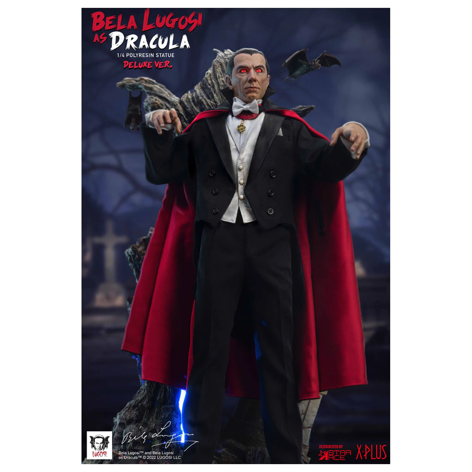 Dracula (1931) Superb Scale Statua 1/4 Bela Lugosi jako Dracula Deluxe Version 60 cm zdjęcie produktu