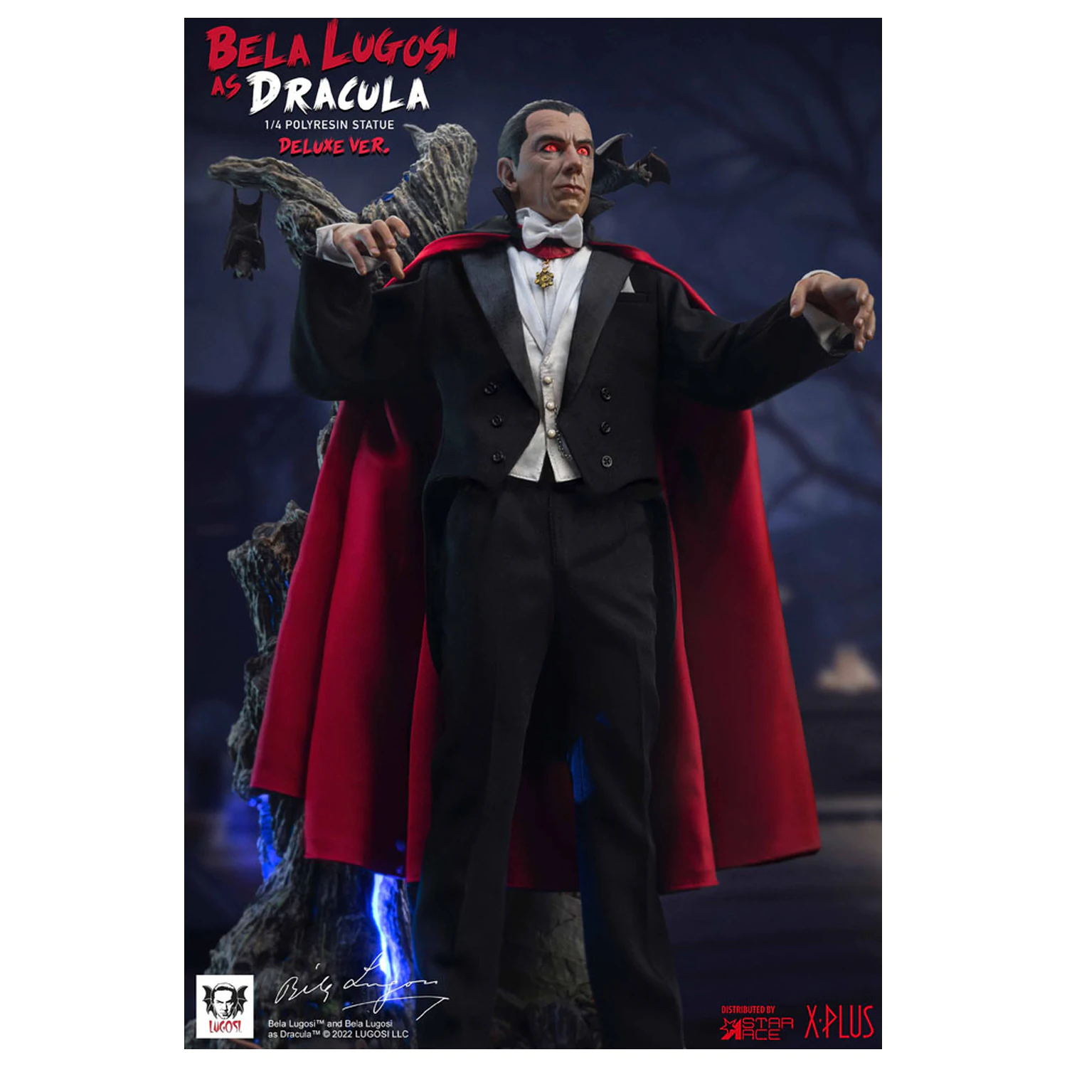 Dracula (1931) Superb Scale Statua 1/4 Bela Lugosi jako Dracula Deluxe Version 60 cm zdjęcie produktu