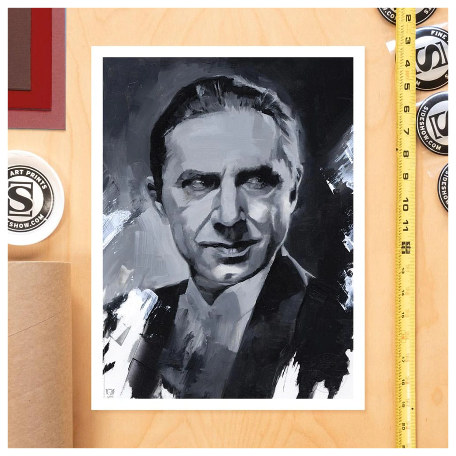 Dracula Art Print Dracula autorstwa Chrisa Valentine 41 x 31 cm - bez ramki zdjęcie produktu
