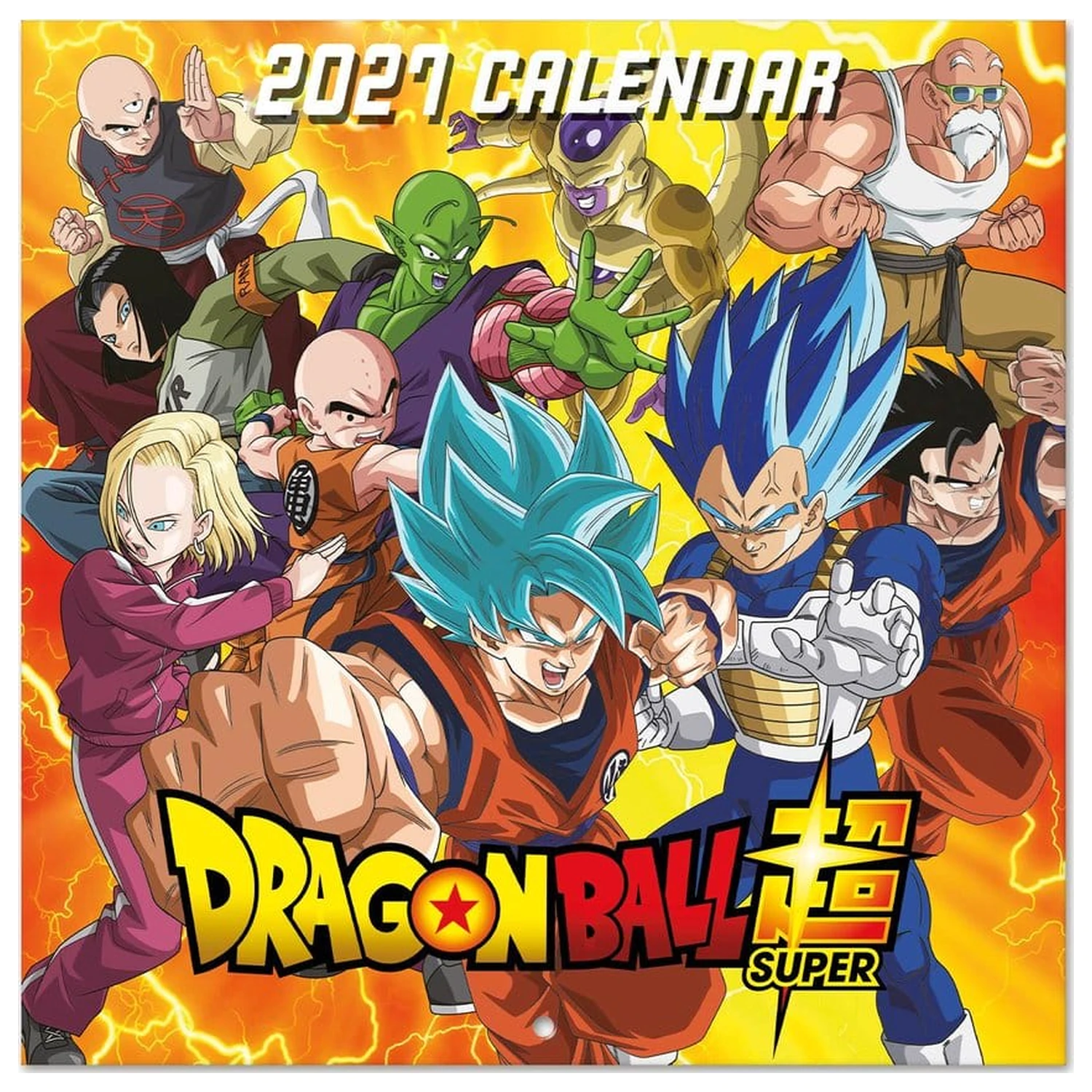 Dragon Ball 2027 kalendarz ścienny 30 x 30 cm zdjęcie produktu
