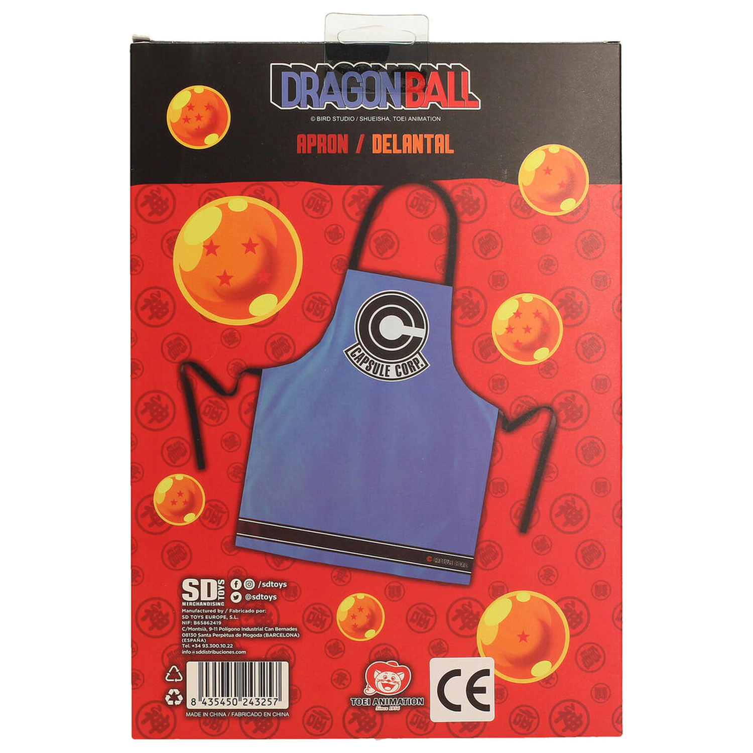 Fartuch kuchenny Dragon Ball Capsule Corp. zdjęcie produktu