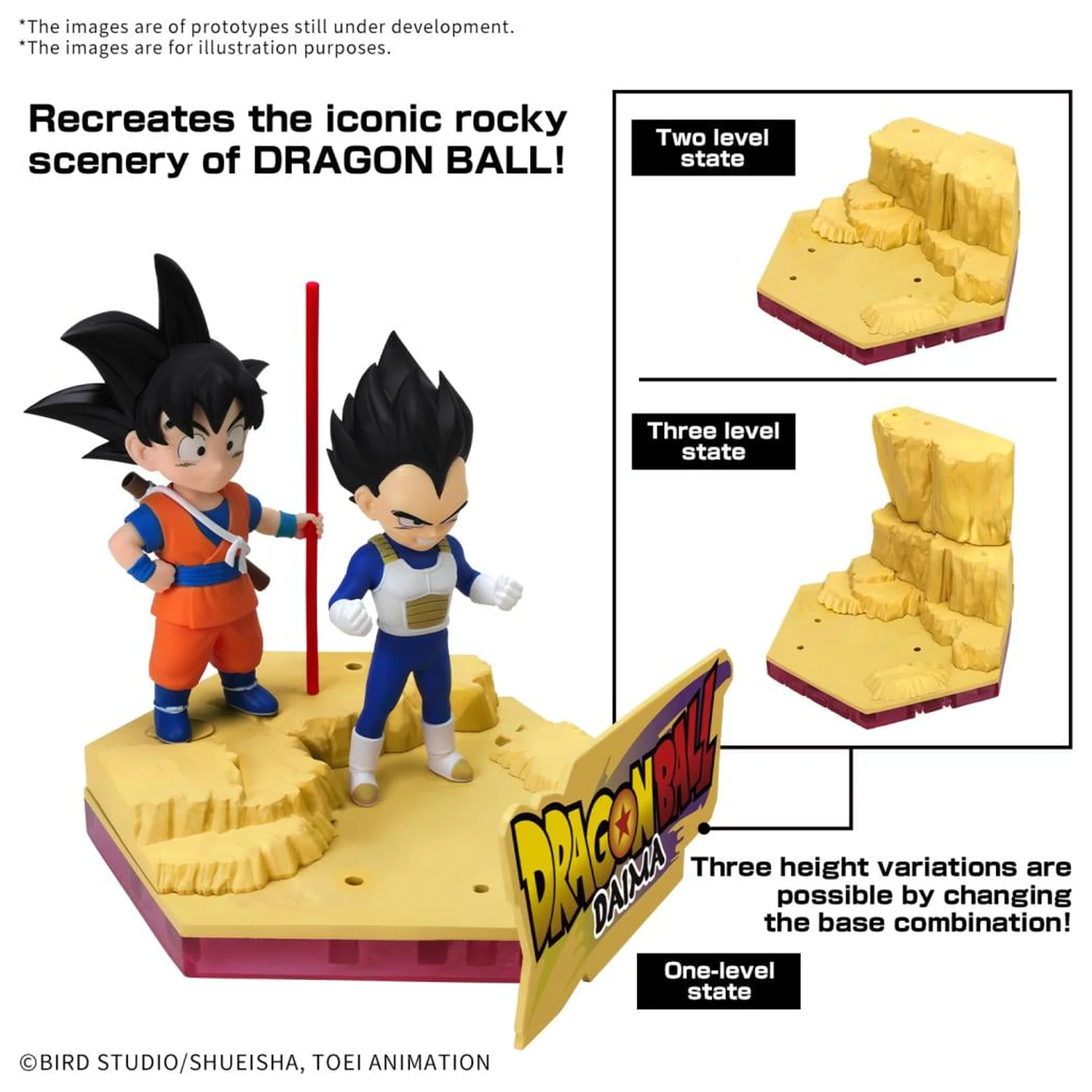 Dragon Ball Daima Son Goku (Mini) i Vegeta (Mini) Zestaw modeli zdjęcie produktu
