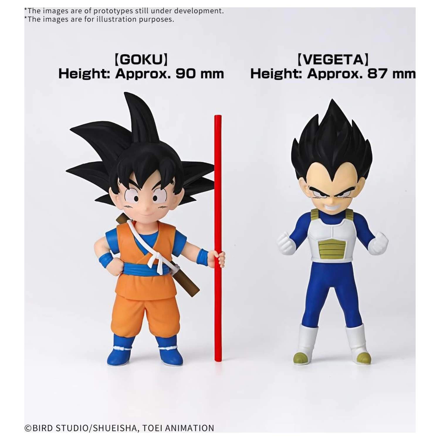 Dragon Ball Daima Son Goku (Mini) i Vegeta (Mini) Zestaw modeli zdjęcie produktu