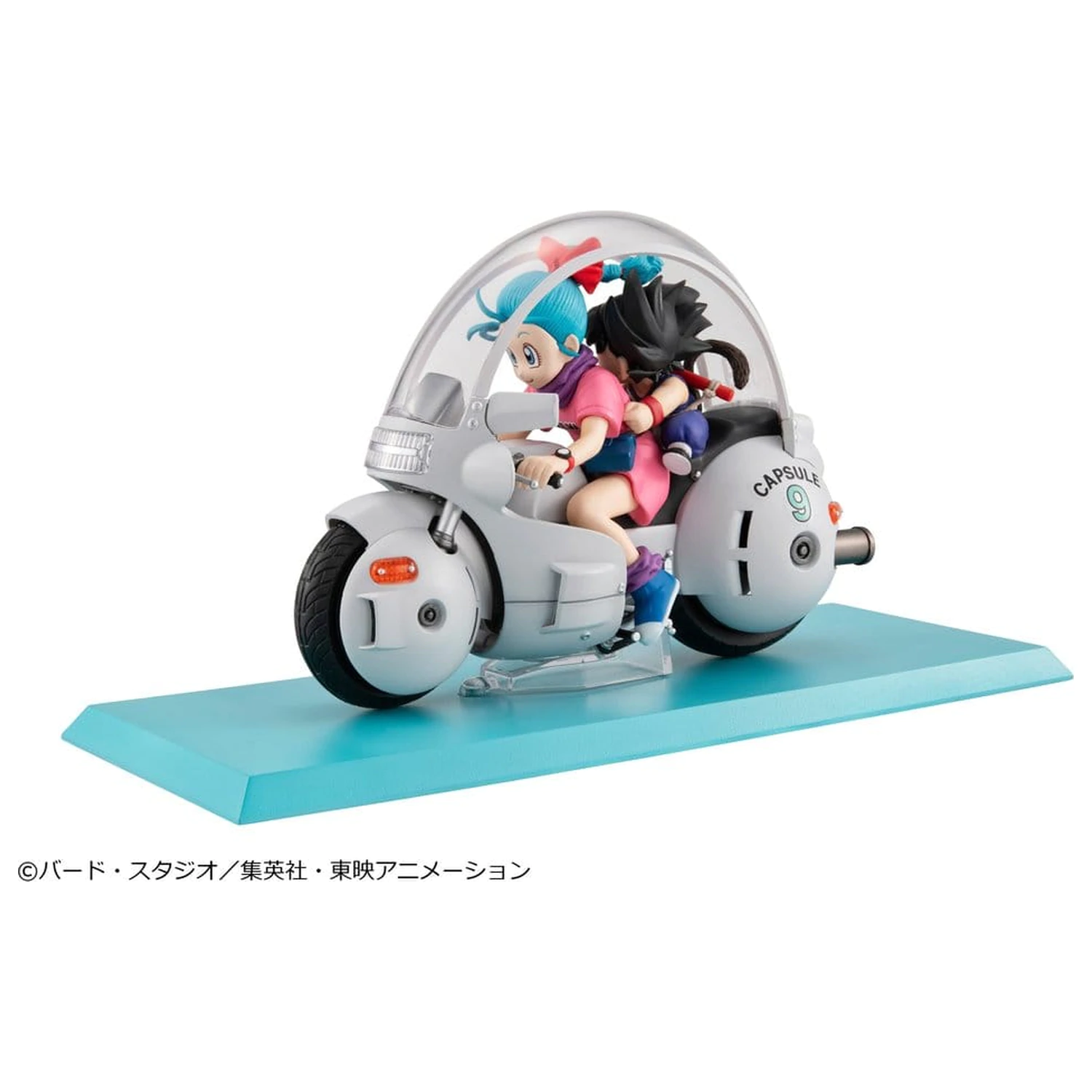Dragon Ball Desktop Real McCoy PVC Figurka Diorama 06 Son Goku & Bulma Limitowana Powtórzona Edycja zdjęcie produktu