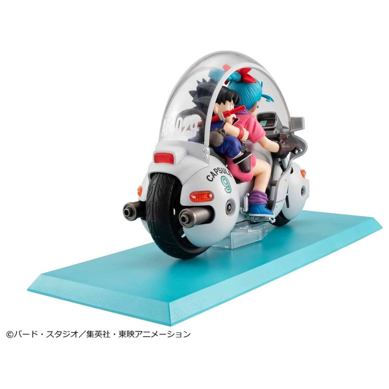 Dragon Ball Desktop Real McCoy PVC Figurka Diorama 06 Son Goku & Bulma Limitowana Powtórzona Edycja zdjęcie produktu