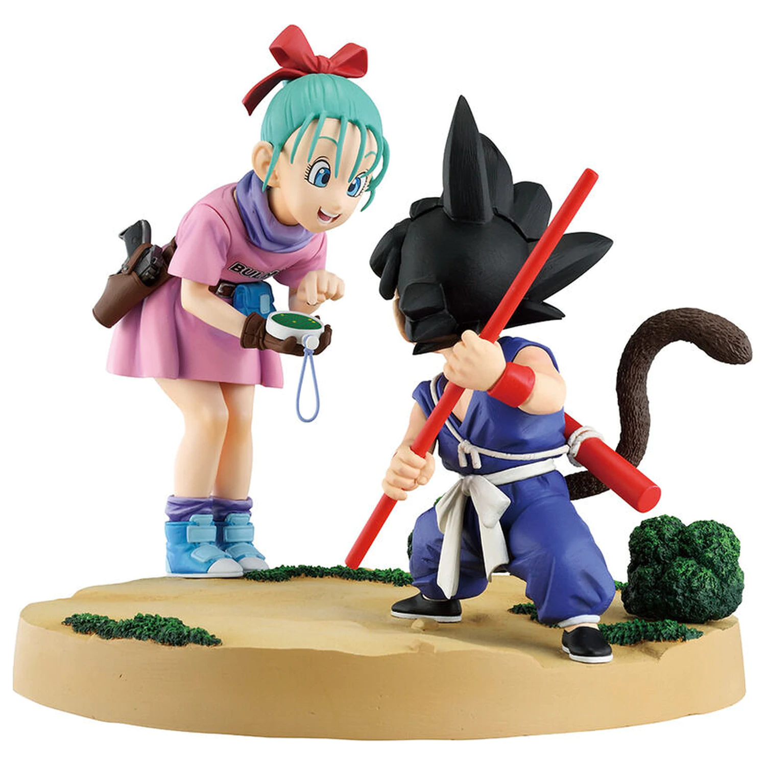 Dragon Ball Fantastic Adventure 3 Goku Bulma Ichibansho figurka 17cm zdjęcie produktu