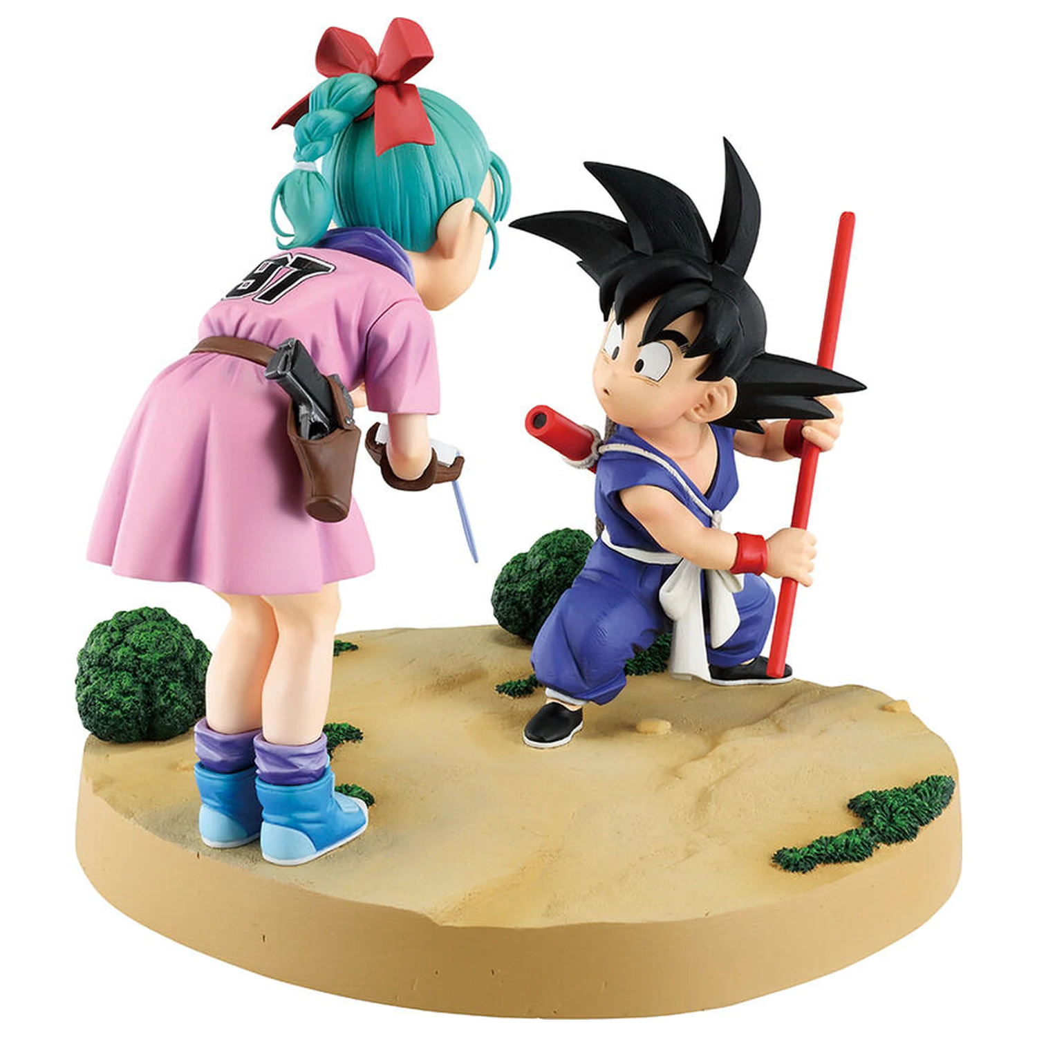 Dragon Ball Fantastic Adventure 3 Goku Bulma Ichibansho figurka 17cm zdjęcie produktu