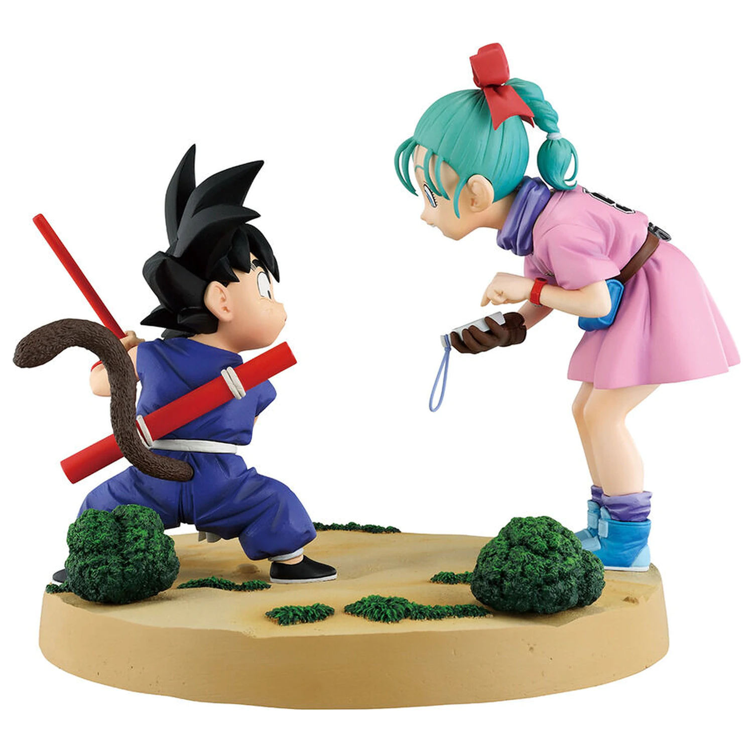 Dragon Ball Fantastic Adventure 3 Goku Bulma Ichibansho figurka 17cm zdjęcie produktu