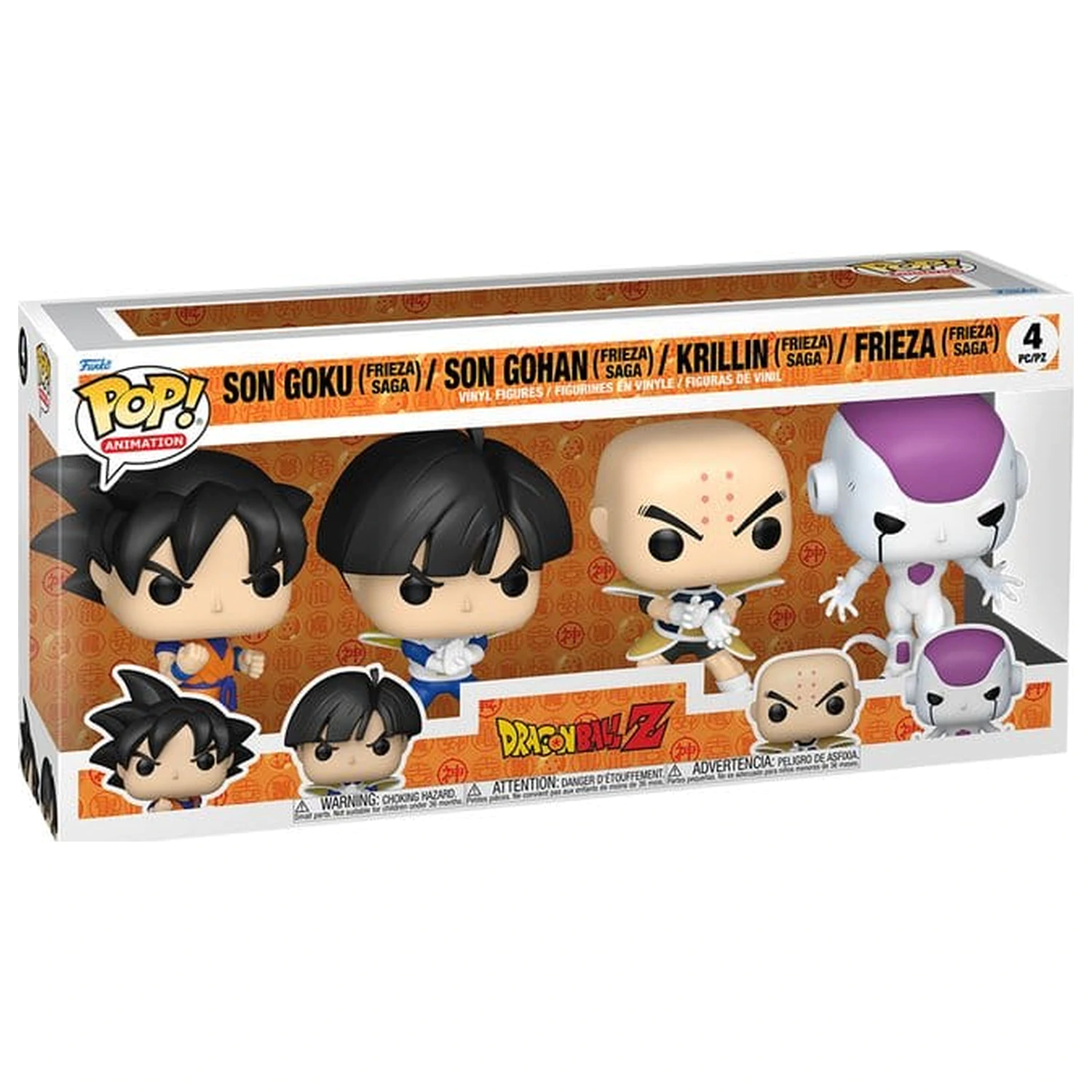 Dragon Ball Funko POP! Vinyl Figure 4-pak Zestaw odświeżający 9 cm zdjęcie produktu