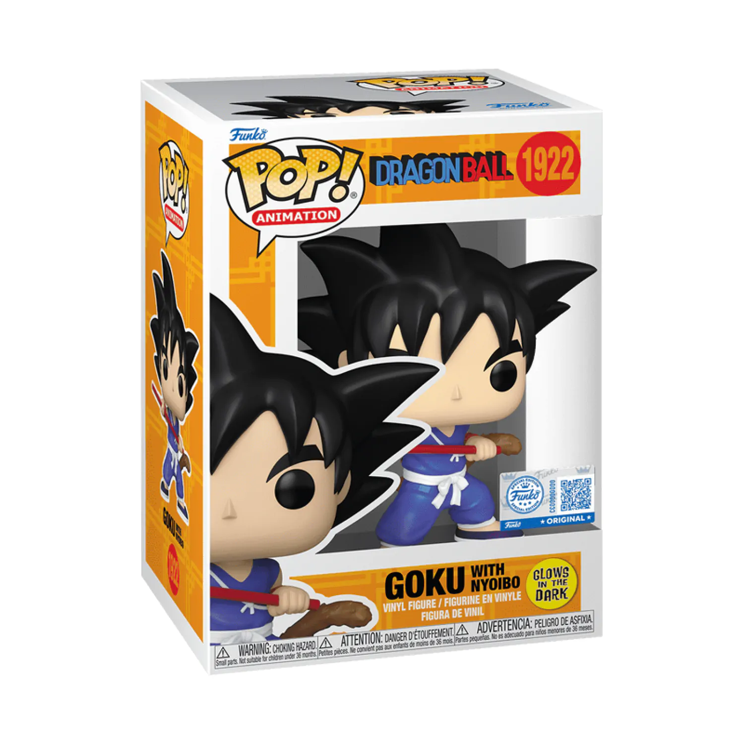 Dragon Ball Funko POP! figurka Goku With Nyoibo (GW) 9 cm zdjęcie produktu