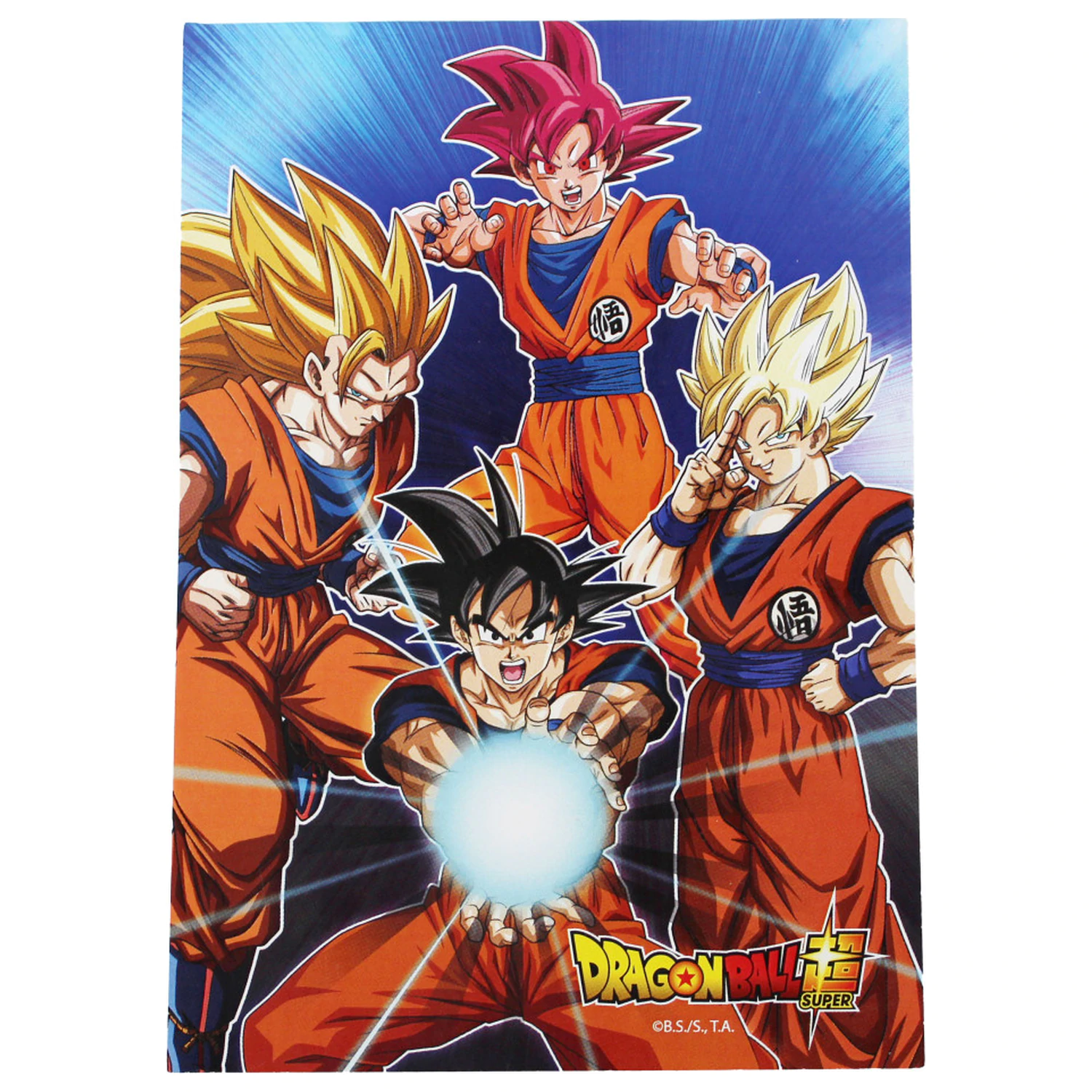 Dragon Ball Kamehame Zestaw artykułów piśmiennych 5 sztuk zdjęcie produktu
