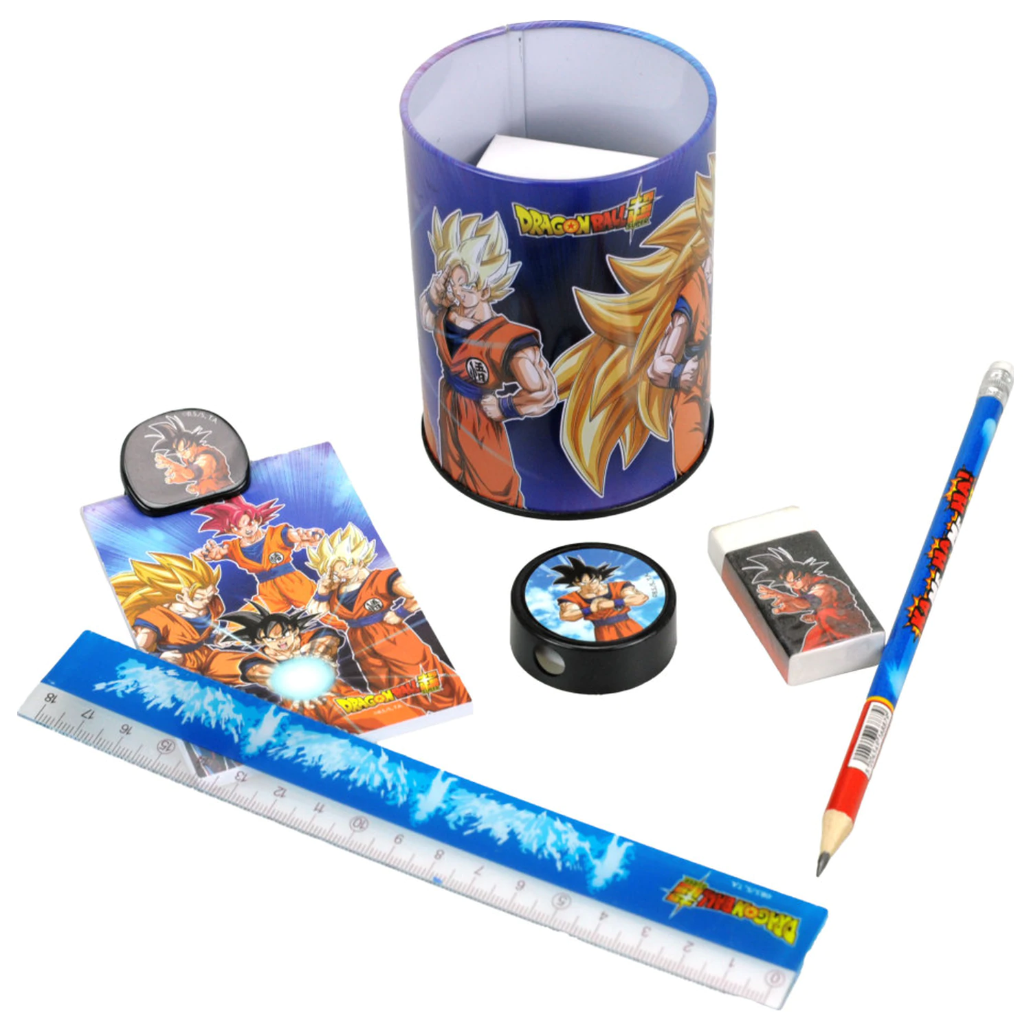 Dragon Ball Kamehame Zestaw artykułów piśmienniczych 7 sztuk zdjęcie produktu