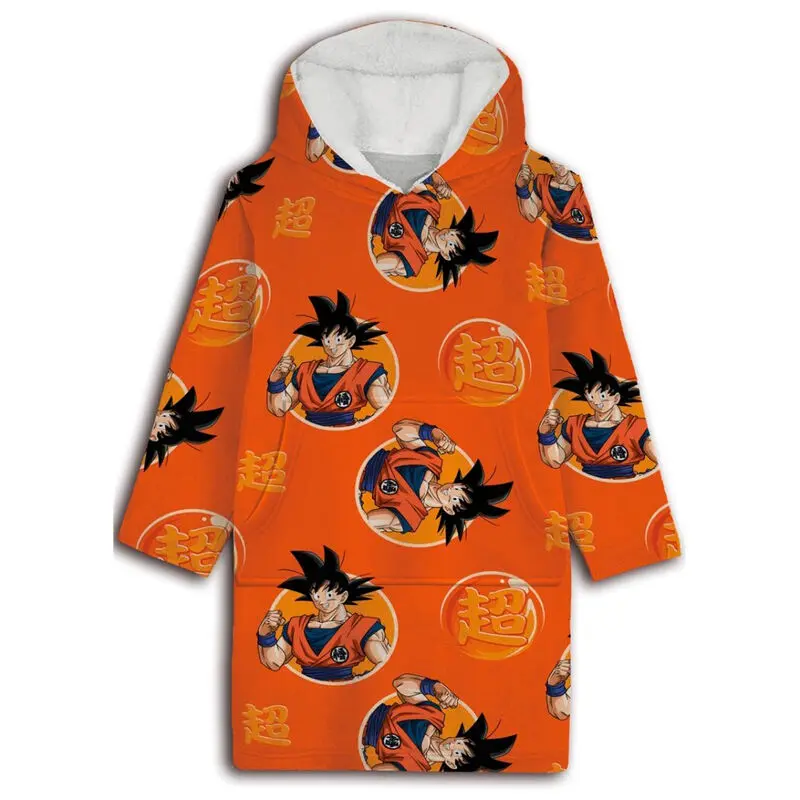 Dragon Ball oversize bluza-płaszcz dziecięca koralowa zdjęcie produktu