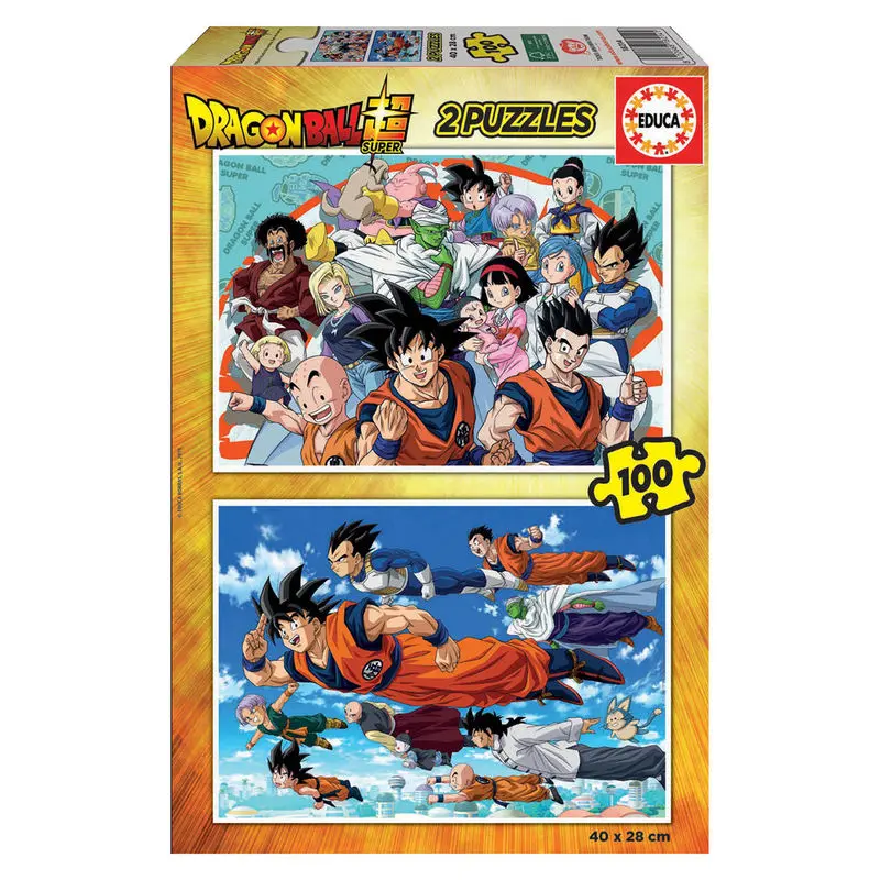 Dragon Ball Super puzzle 2x100 elementów zdjęcie produktu