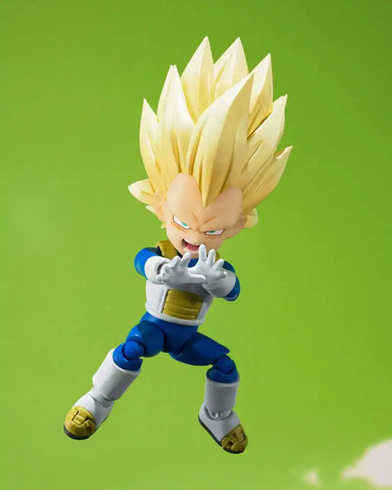 Dragon Ball S.H.Figuarts Figurka Akcji Super Saiyan Level 3 Vegeta (mini) Daima 8 cm zdjęcie produktu