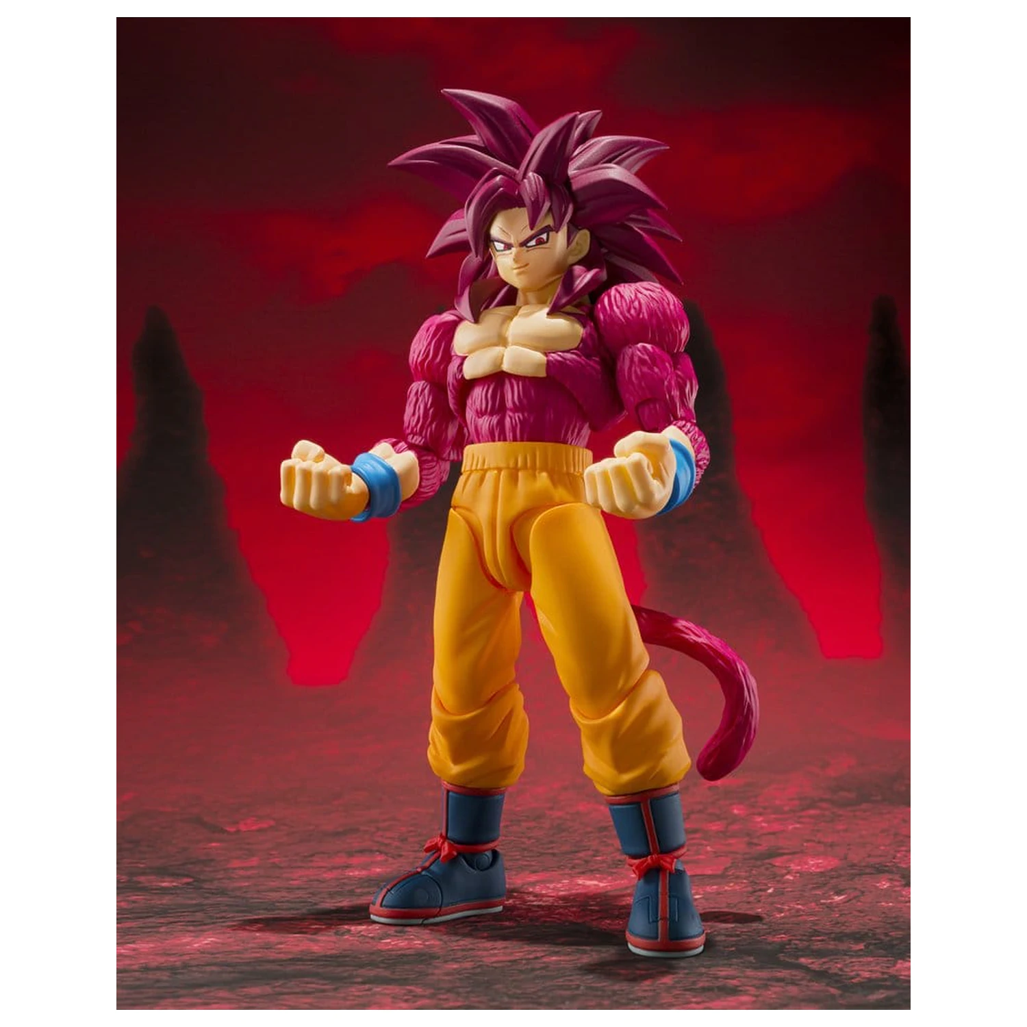 Dragon Ball S.H. Figuarts Figurka Akcji Super Saiyan 4 Son Goku -Daima- 15 cm zdjęcie produktu
