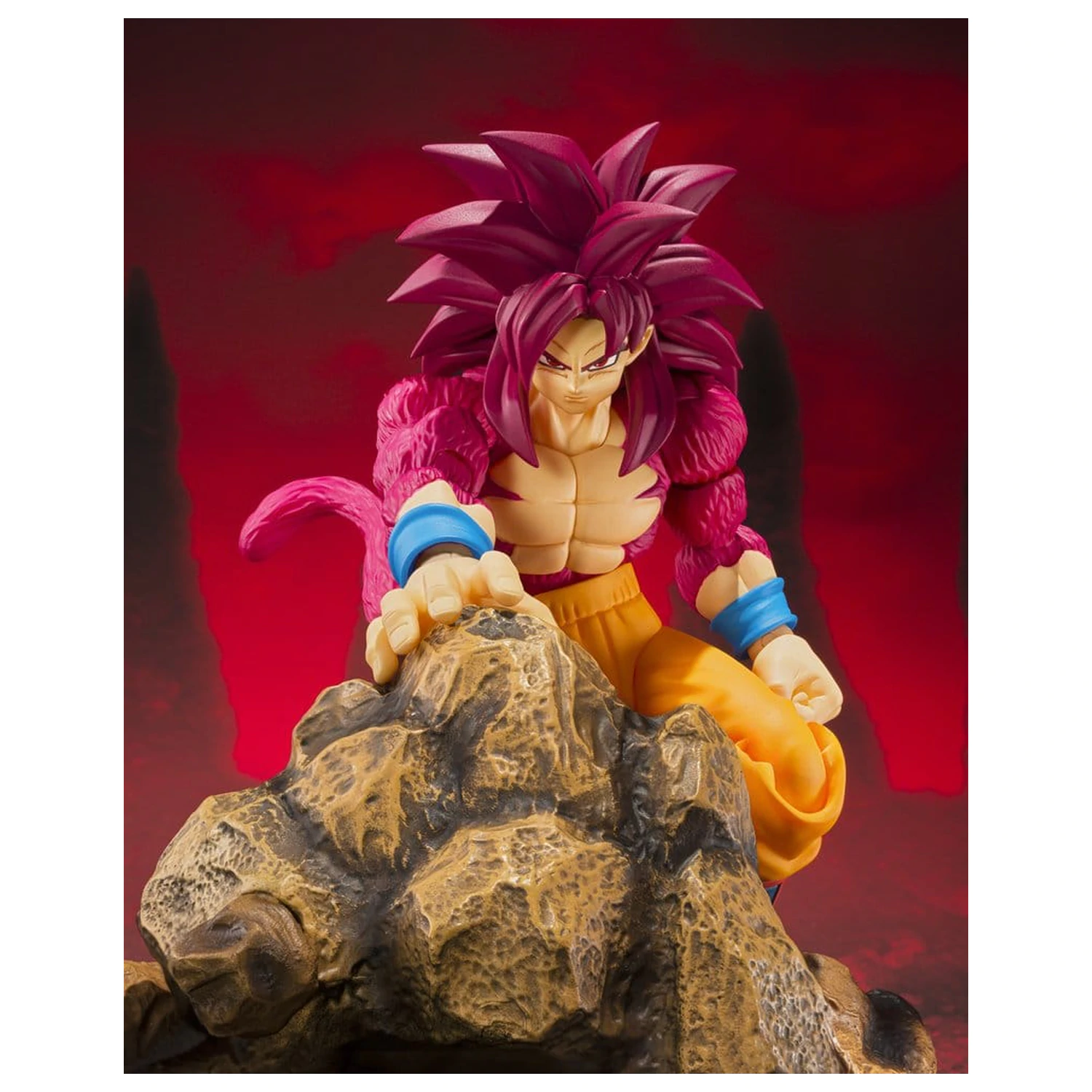 Dragon Ball S.H. Figuarts Figurka Akcji Super Saiyan 4 Son Goku -Daima- 15 cm zdjęcie produktu