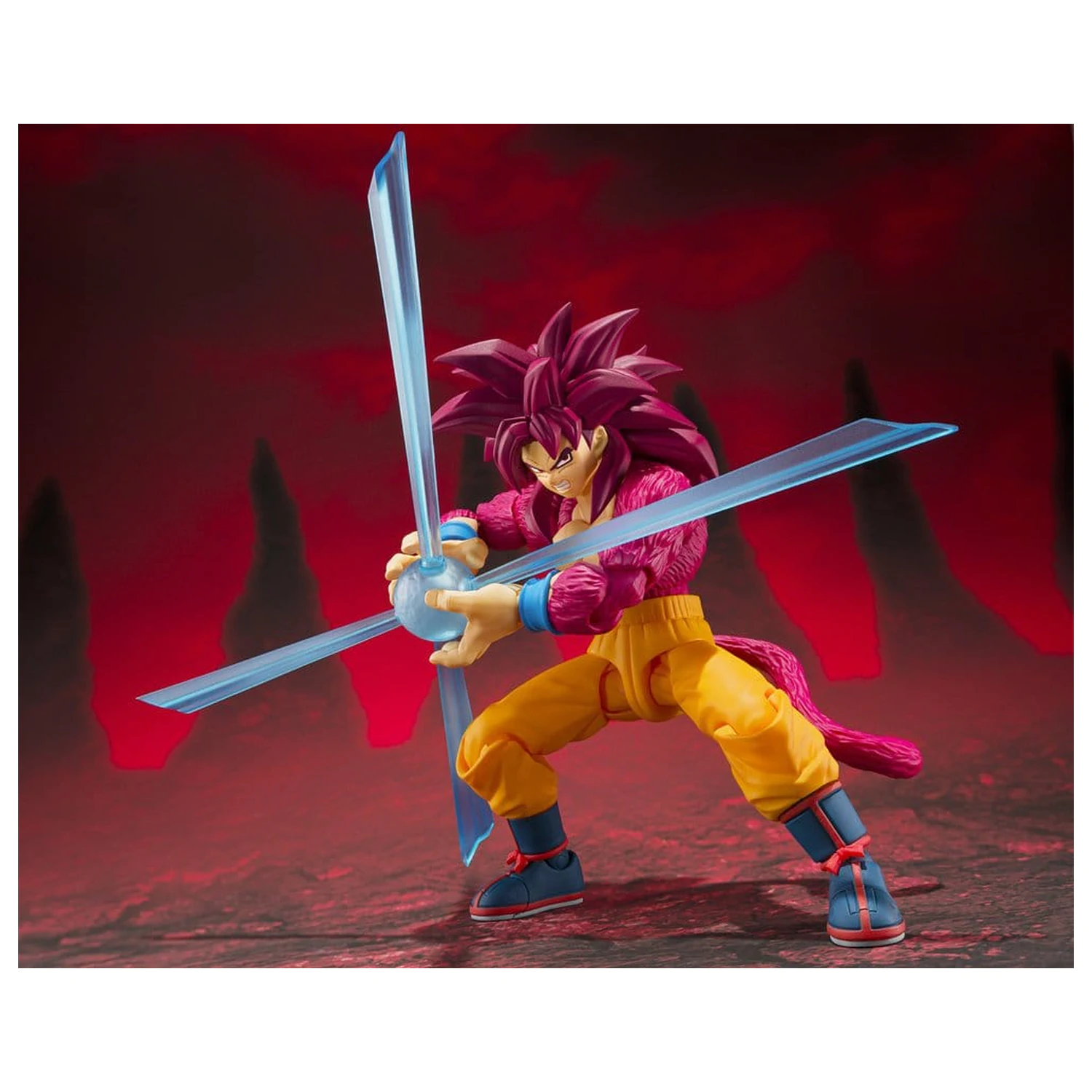 Dragon Ball S.H. Figuarts Figurka Akcji Super Saiyan 4 Son Goku -Daima- 15 cm zdjęcie produktu