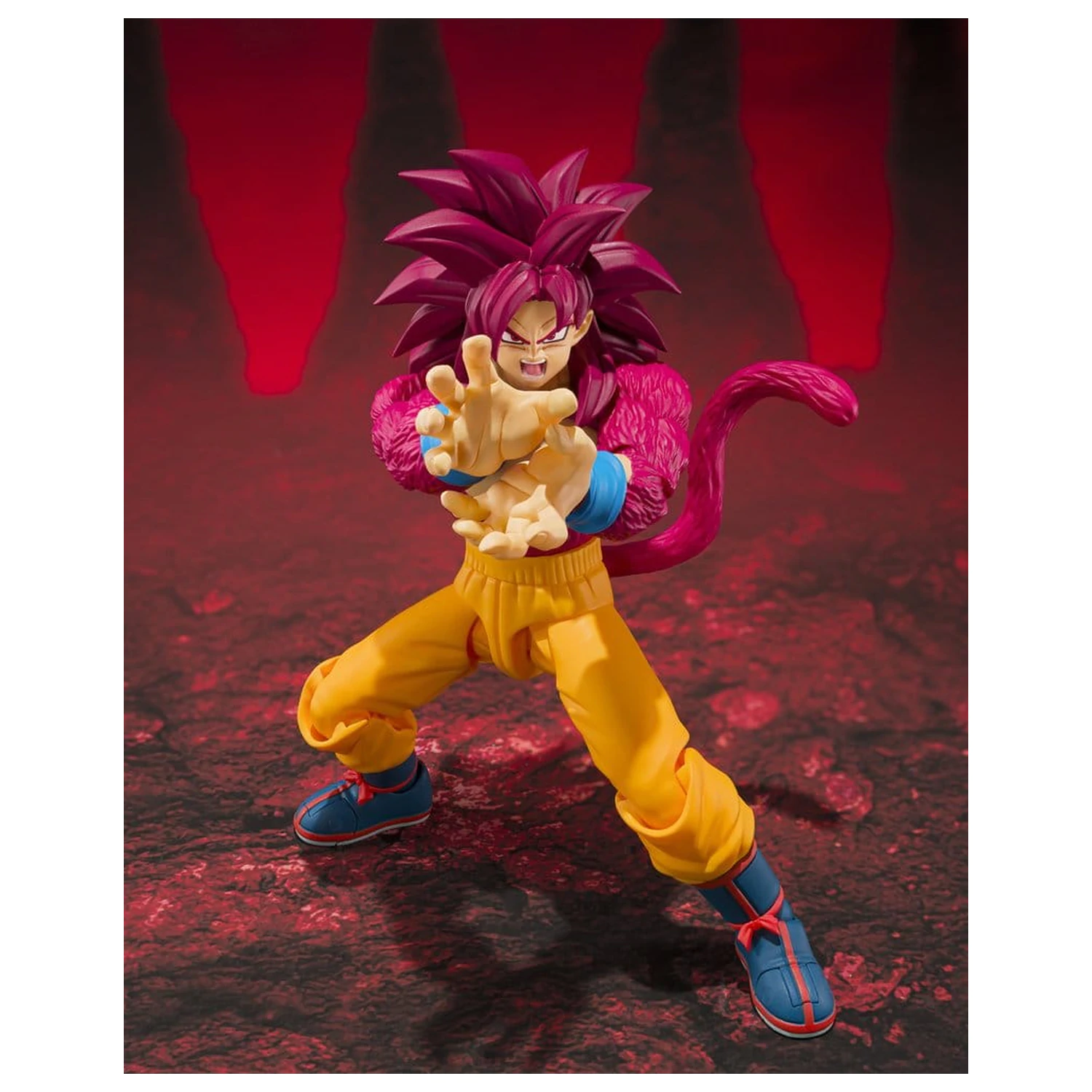 Dragon Ball S.H. Figuarts Figurka Akcji Super Saiyan 4 Son Goku -Daima- 15 cm zdjęcie produktu