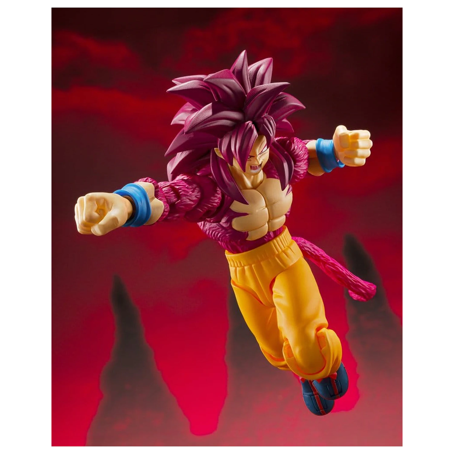 Dragon Ball S.H. Figuarts Figurka Akcji Super Saiyan 4 Son Goku -Daima- 15 cm zdjęcie produktu