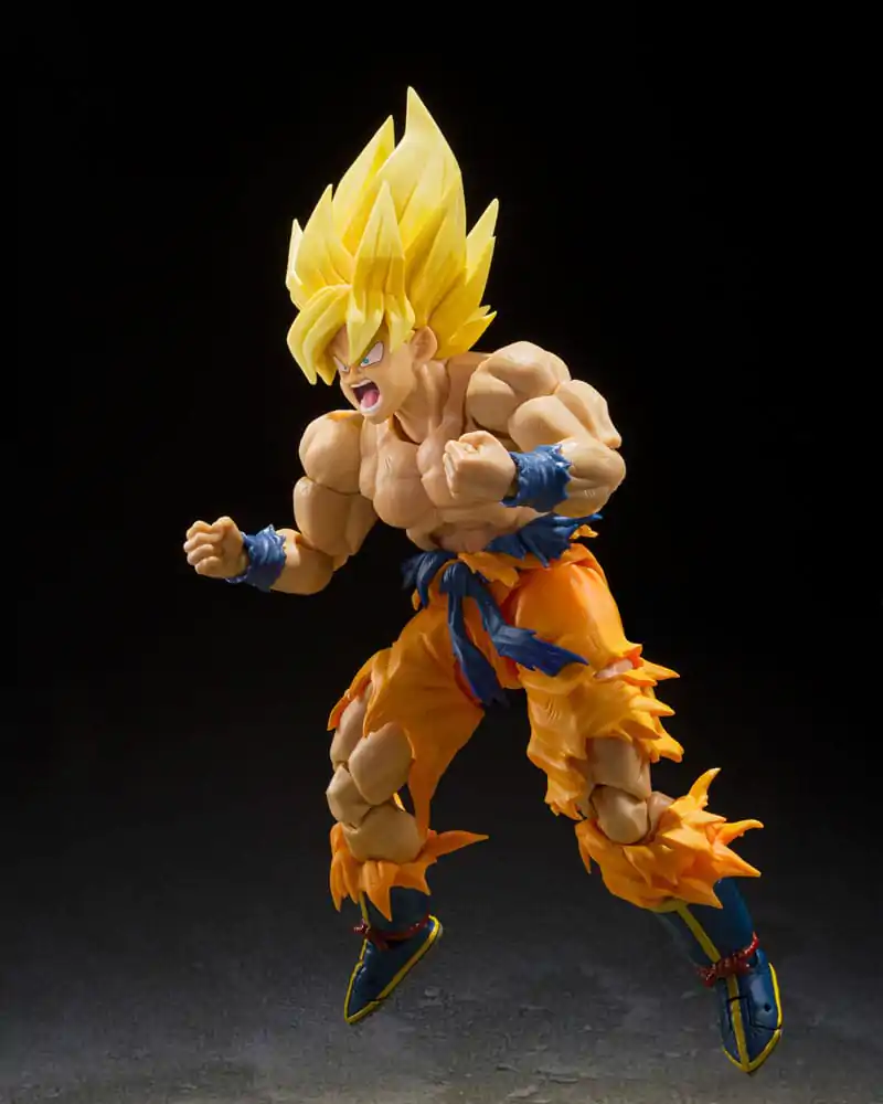 Dragon Ball S.H. Figuarts Figurka Akcji Super Saiyan Son Goku Legendary Super Saiyan (Best Selection) 15 cm zdjęcie produktu