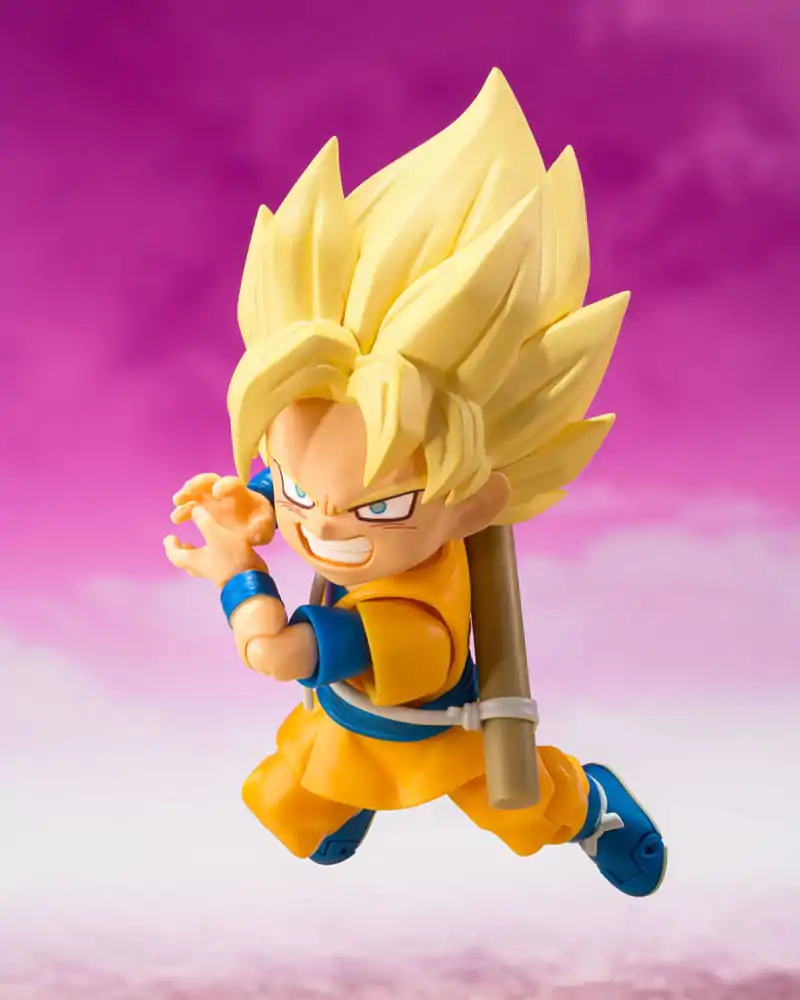 Dragon Ball S.H.Figuarts Figurka Akcji Super Saiyan Son Goku (mini) Daima 8 cm zdjęcie produktu