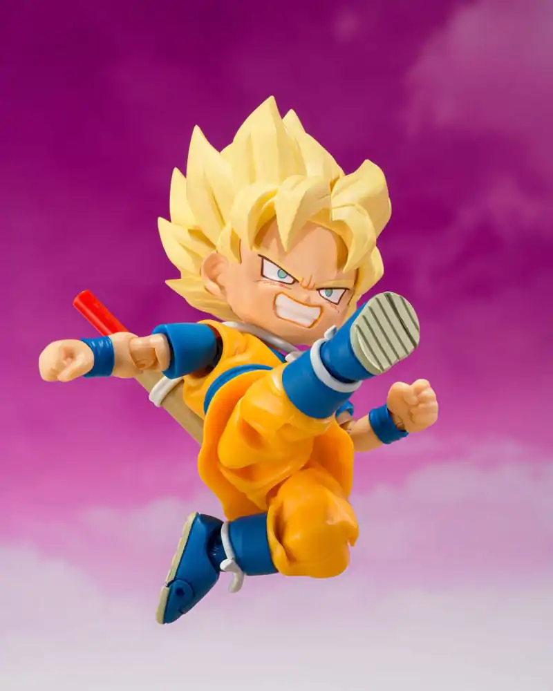 Dragon Ball S.H.Figuarts Figurka Akcji Super Saiyan Son Goku (mini) Daima 8 cm zdjęcie produktu