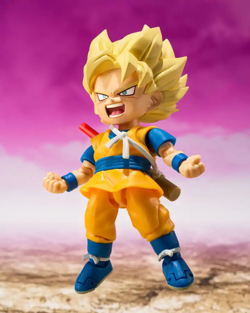 Dragon Ball S.H.Figuarts Figurka Akcji Super Saiyan Son Goku (mini) Daima 8 cm zdjęcie produktu