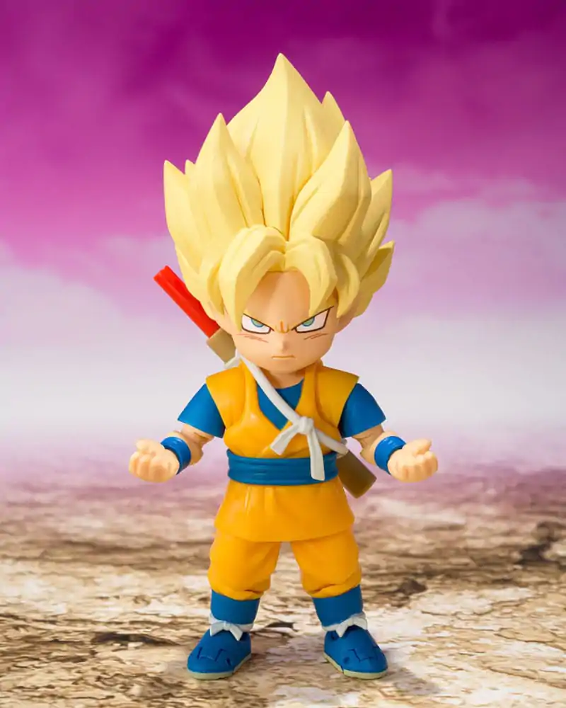 Dragon Ball S.H.Figuarts Figurka Akcji Super Saiyan Son Goku (mini) Daima 8 cm zdjęcie produktu