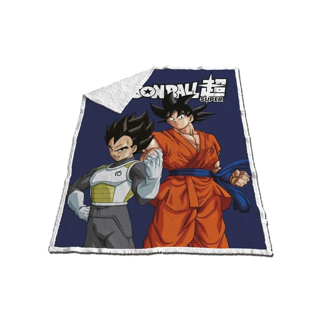DRAGON BALL SUPER Koc Sherpa 120x150cm Son Goku & Vegeta zdjęcie produktu