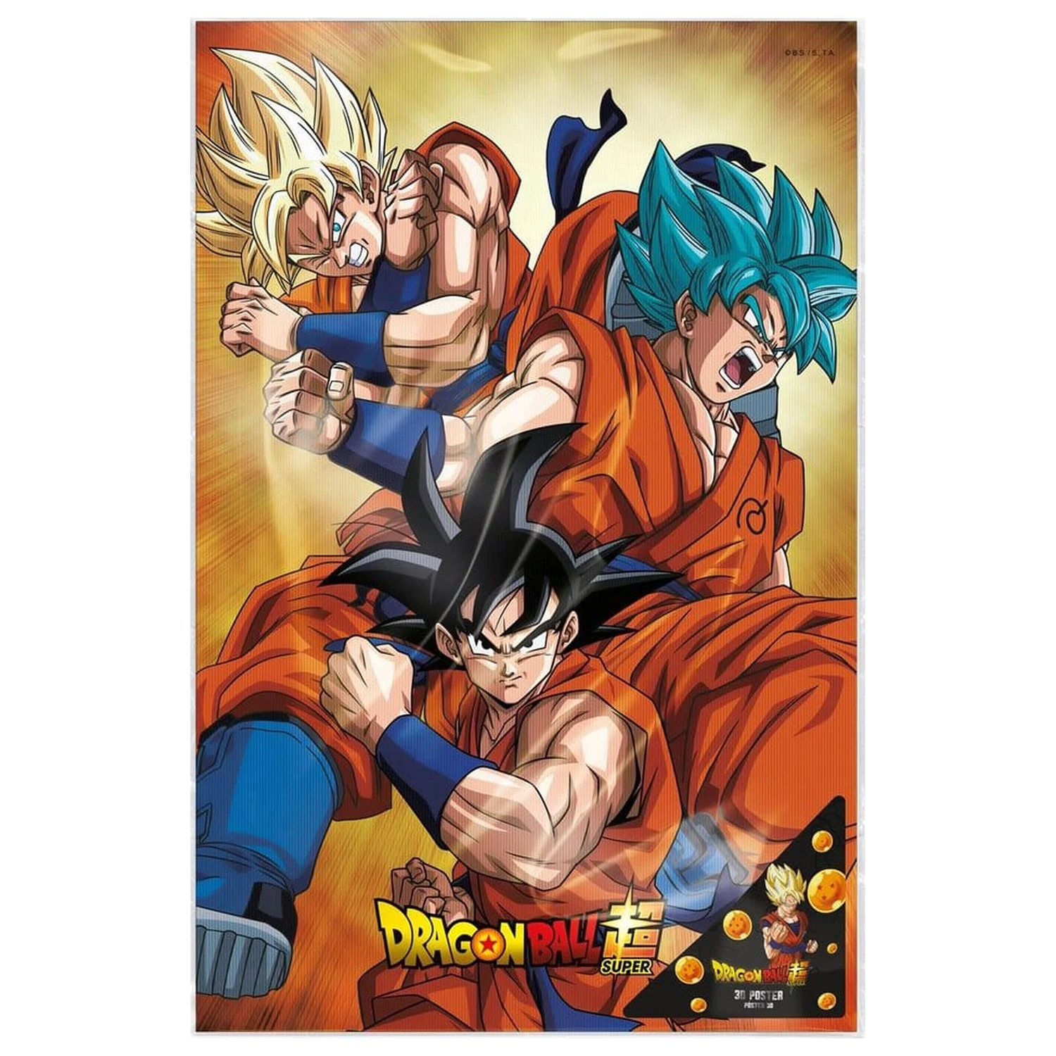 Dragon Ball Super plakat 3D Champa Goku 38 x 58 cm zdjęcie produktu