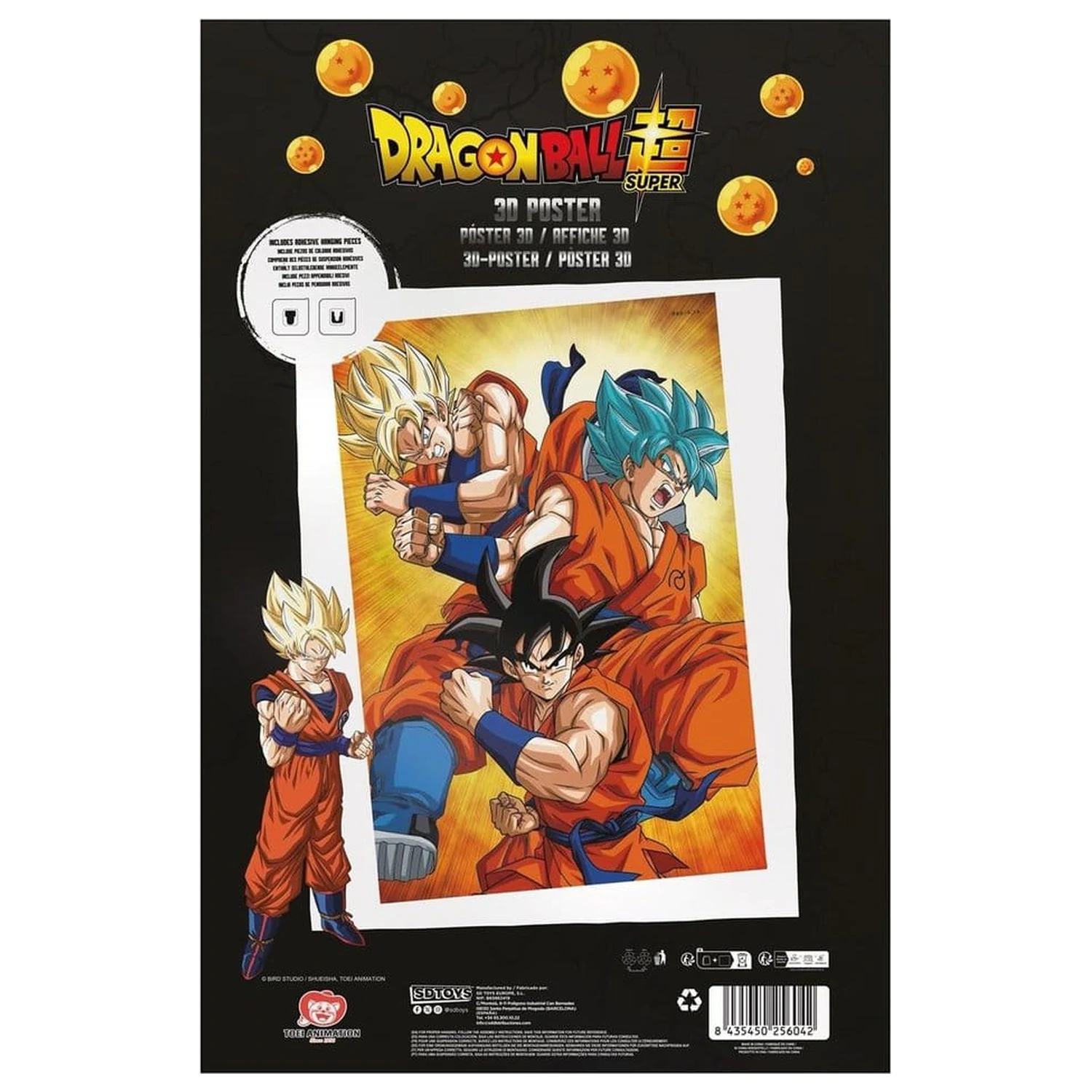 Dragon Ball Super plakat 3D Champa Goku 38 x 58 cm zdjęcie produktu