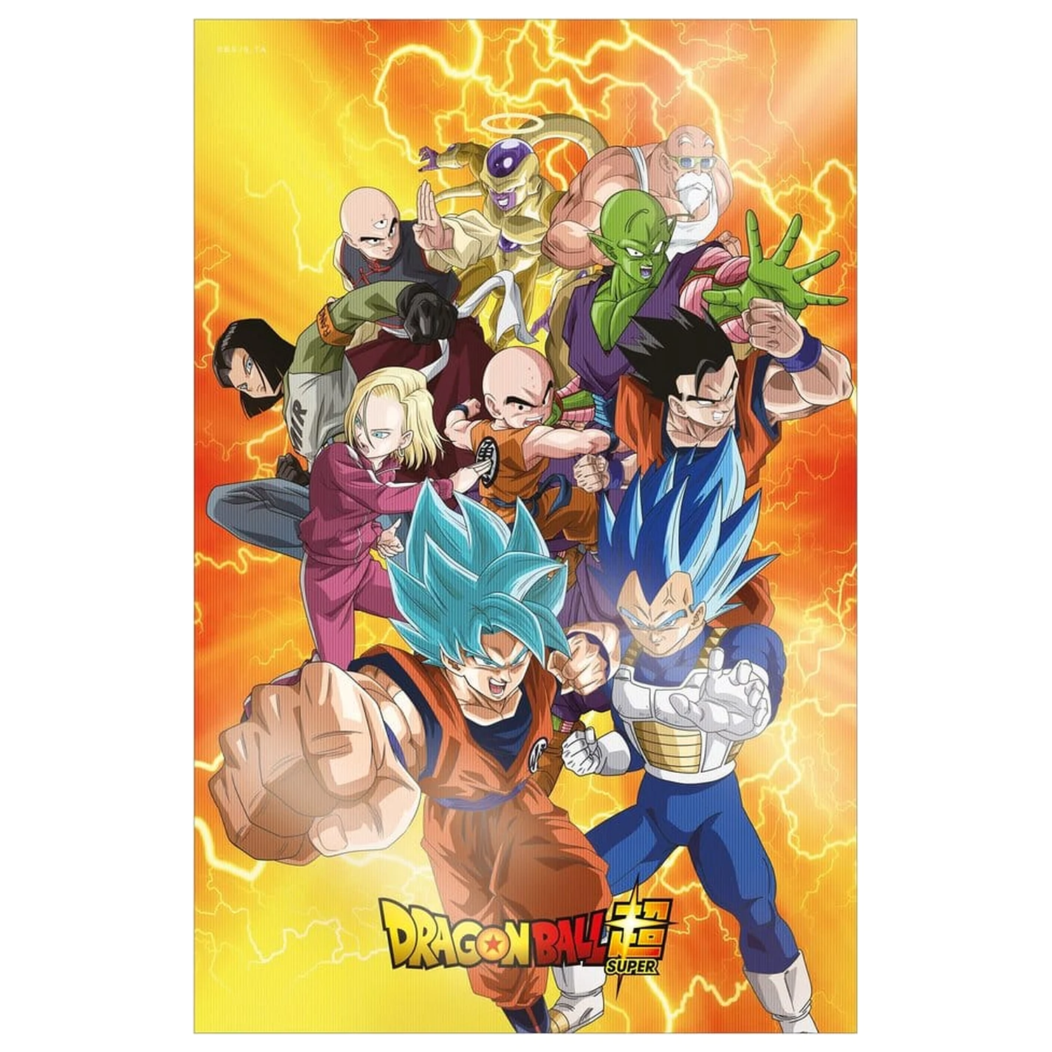 Dragon Ball Super Plakat 3D Survival Heroes 38 x 58 cm zdjęcie produktu