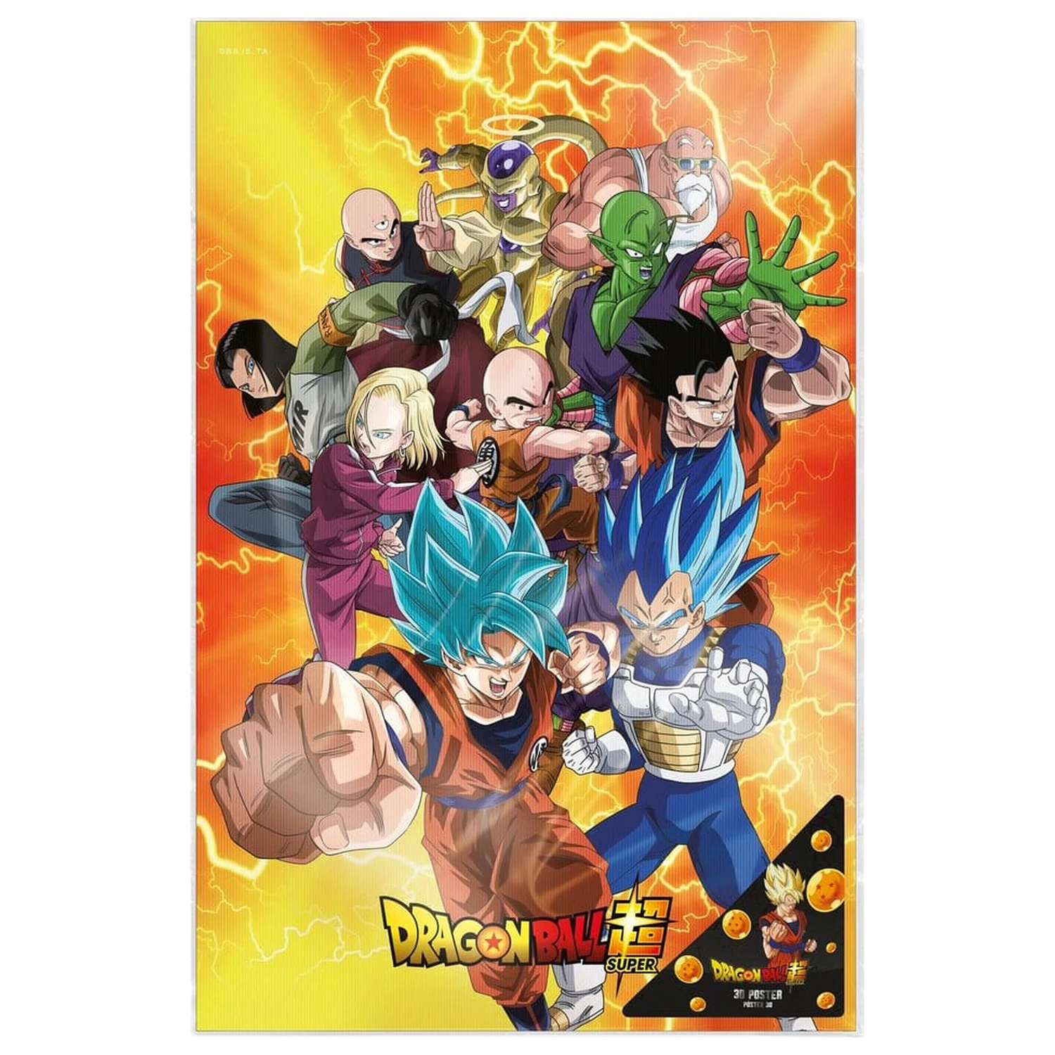 Dragon Ball Super Plakat 3D Survival Heroes 38 x 58 cm zdjęcie produktu