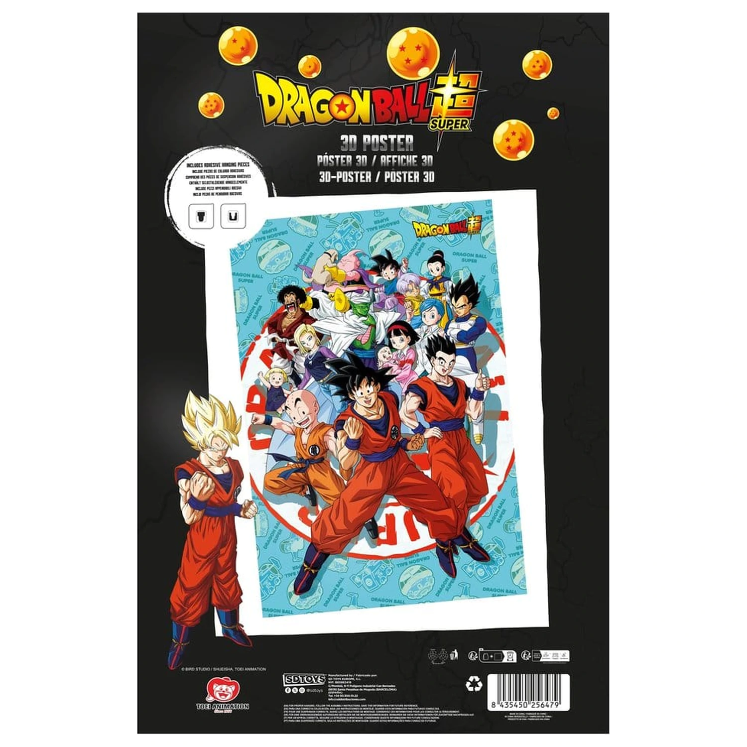 Dragon Ball Super Plakat 3D Universe Survival 38 x 58 cm zdjęcie produktu