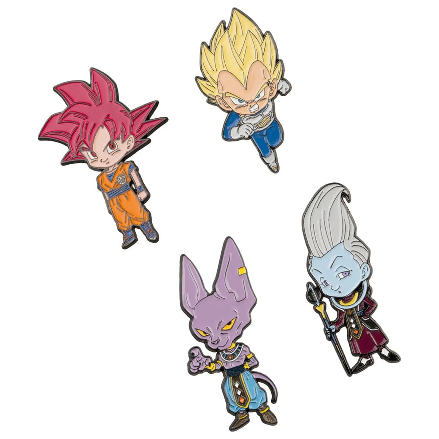 Dragon Ball Super zestaw 4 pinsów zdjęcie produktu