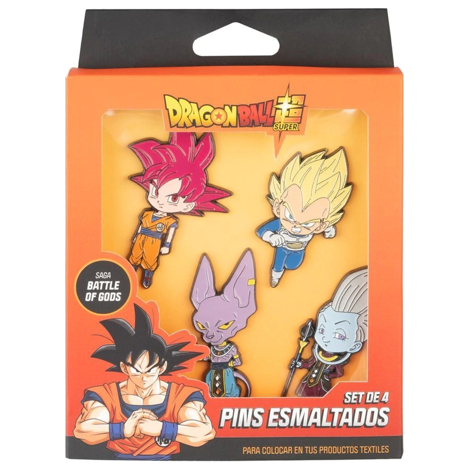 Dragon Ball Super zestaw 4 pinsów zdjęcie produktu