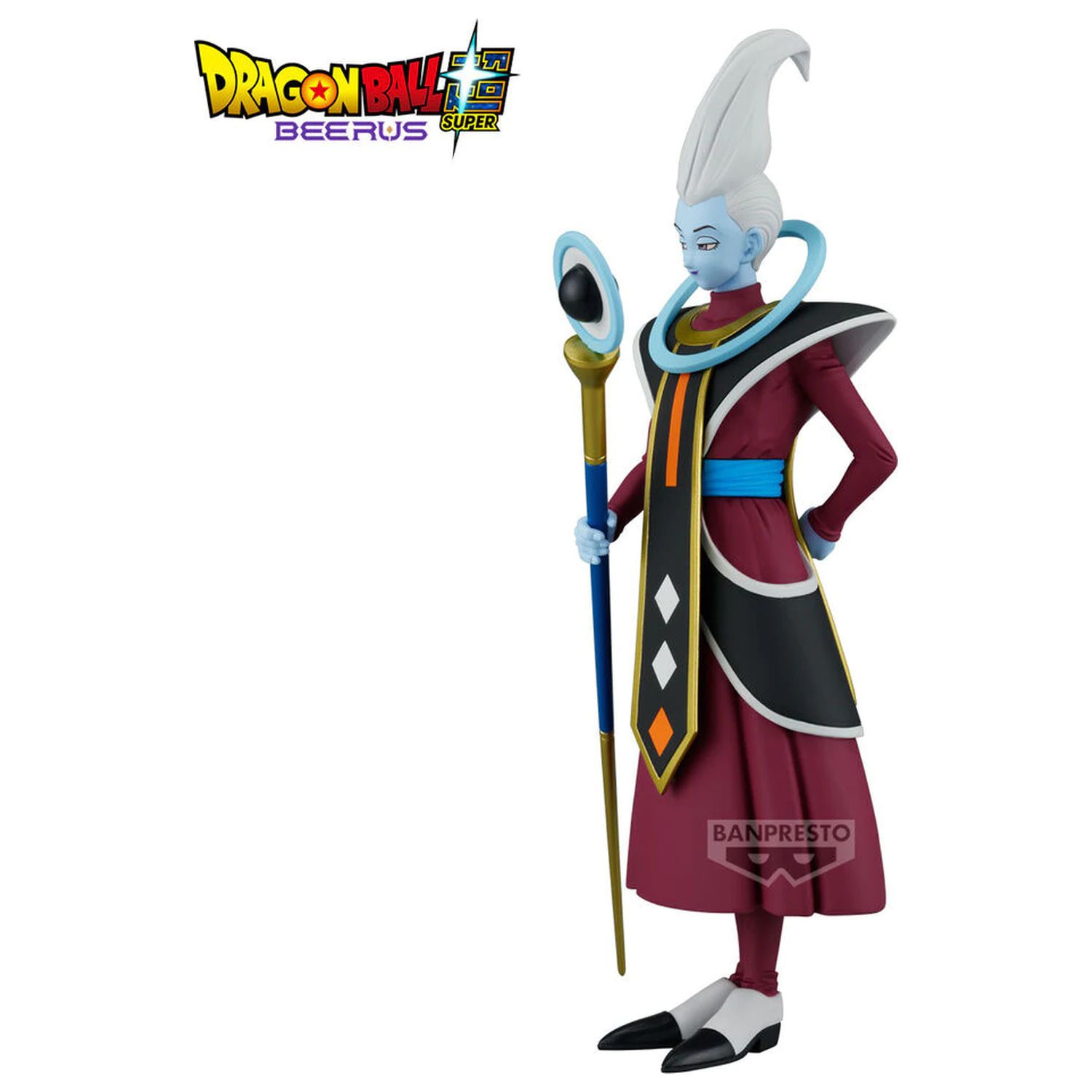 Dragon Ball Super Beerus Solid Edge Works Whis figurka 22cm zdjęcie produktu