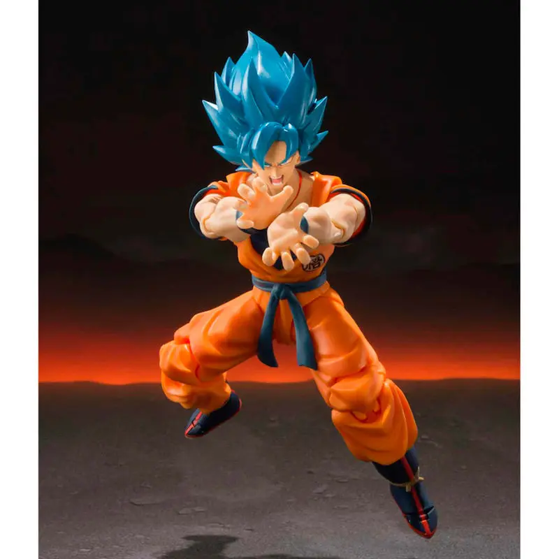 Dragon Ball Super Broly S.H. Figuarts Figurka Akcji Super Saiyan God Super Saiyan Goku Super 14 cm zdjęcie produktu