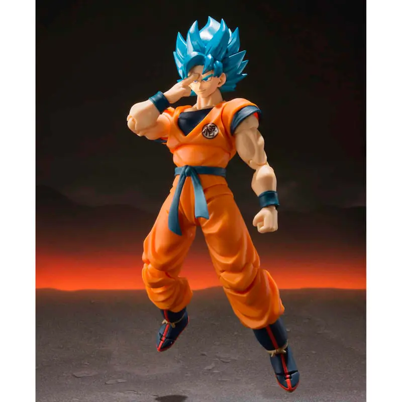 Dragon Ball Super Broly S.H. Figuarts Figurka Akcji Super Saiyan God Super Saiyan Goku Super 14 cm zdjęcie produktu