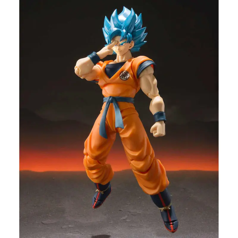 Dragon Ball Super Broly S.H. Figuarts Figurka Akcji Super Saiyan God Super Saiyan Goku Super 14 cm zdjęcie produktu