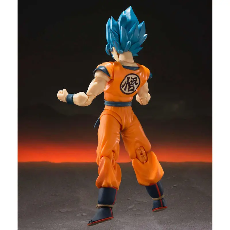 Dragon Ball Super Broly S.H. Figuarts Figurka Akcji Super Saiyan God Super Saiyan Goku Super 14 cm zdjęcie produktu