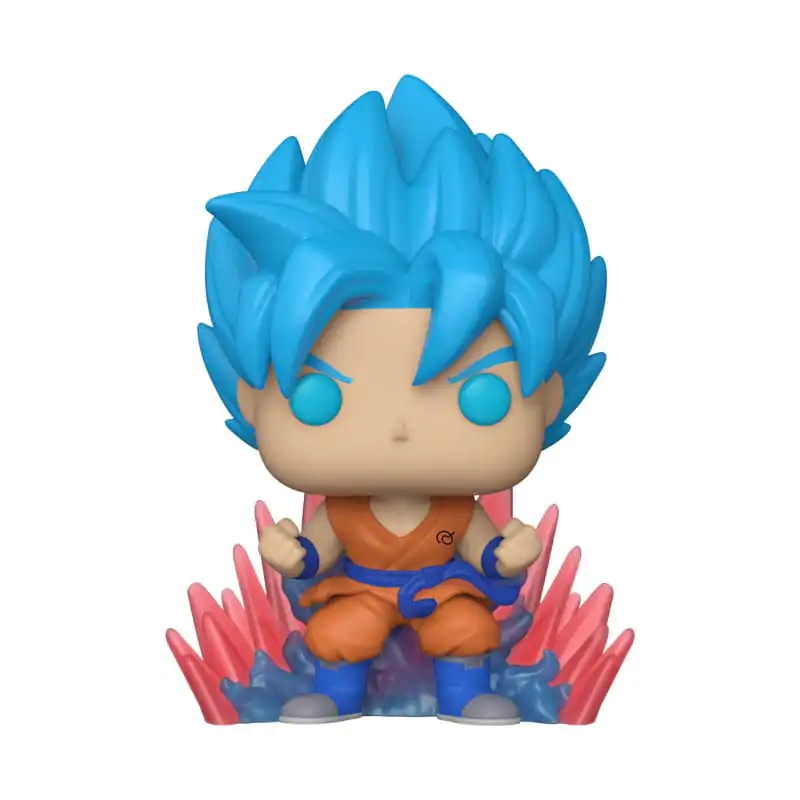 Dragon Ball Super Funko POP! Animation Figurka winylowa SSGSS Goku (Kaio-Ken Times Twenty)(GW) 9 cm zdjęcie produktu