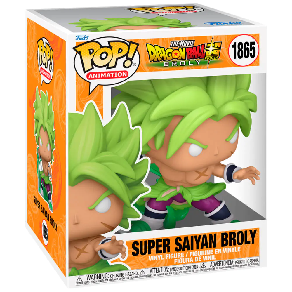 Dragon Ball Super Oversized Funko POP! Figurka Vinyl SS Broly 15 cm zdjęcie produktu